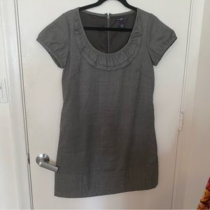 Wool Gap Grey Structured Dress - Size 6